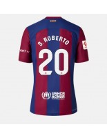 Barcelona Sergi Roberto #20 Kotipaita Naisten 2023-24 Lyhythihainen